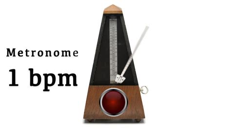 metronome 1 bpm|Metronome .